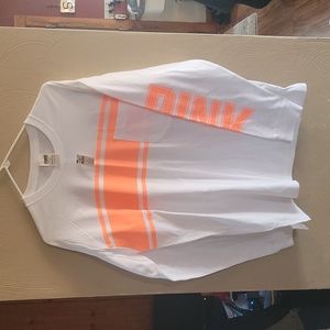NWT "PINK" long sleeve L